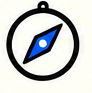 Compass icon